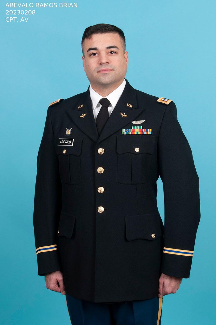 Captain Brian Arevalo, US Army